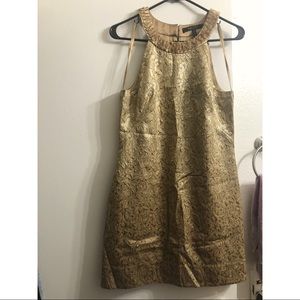 BCBG Gold Dress